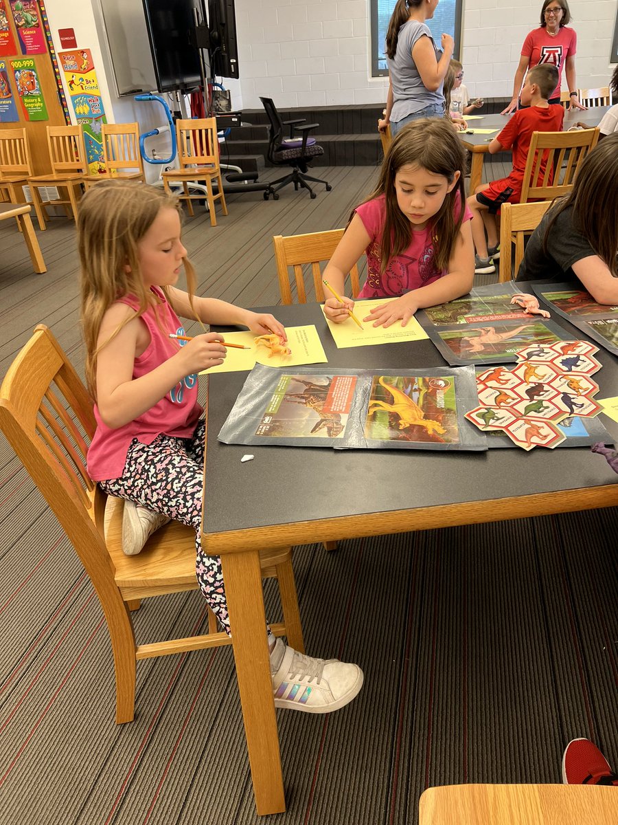 Our afternoon classes are digging through fossil facts!  <a href="/PCElementary/">PlainCityElementary</a>