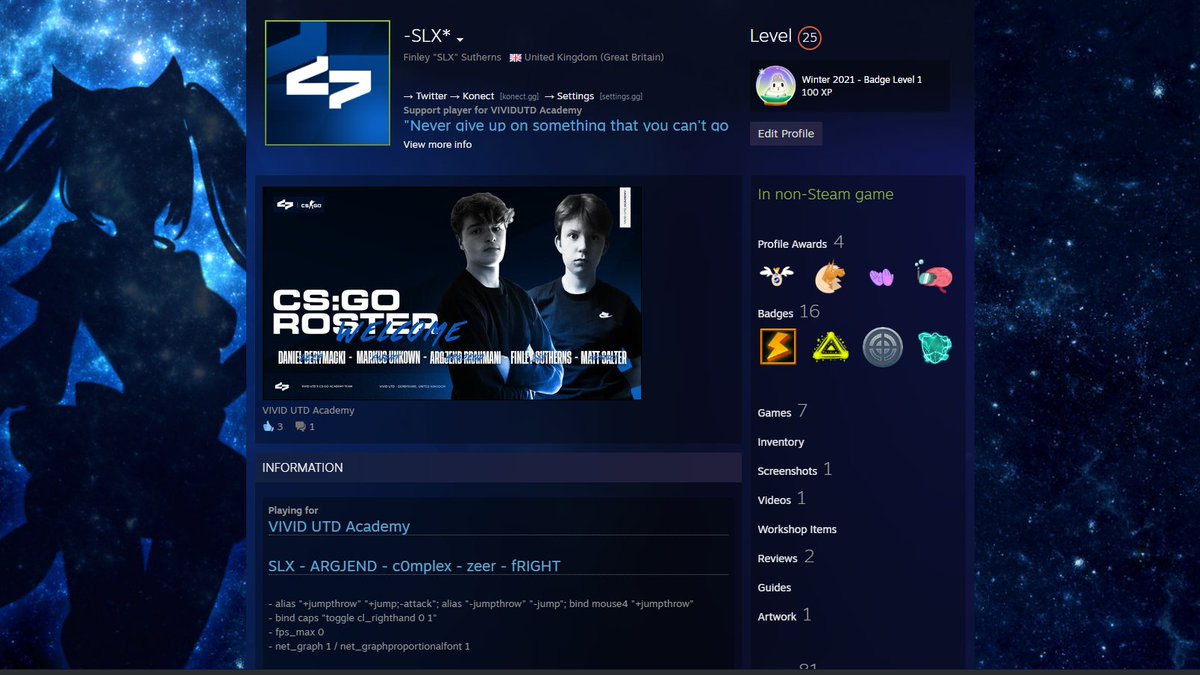 SLX_CSGO's tweet photo. nice profile or nah? https://t.co/TaXuAME3qN
