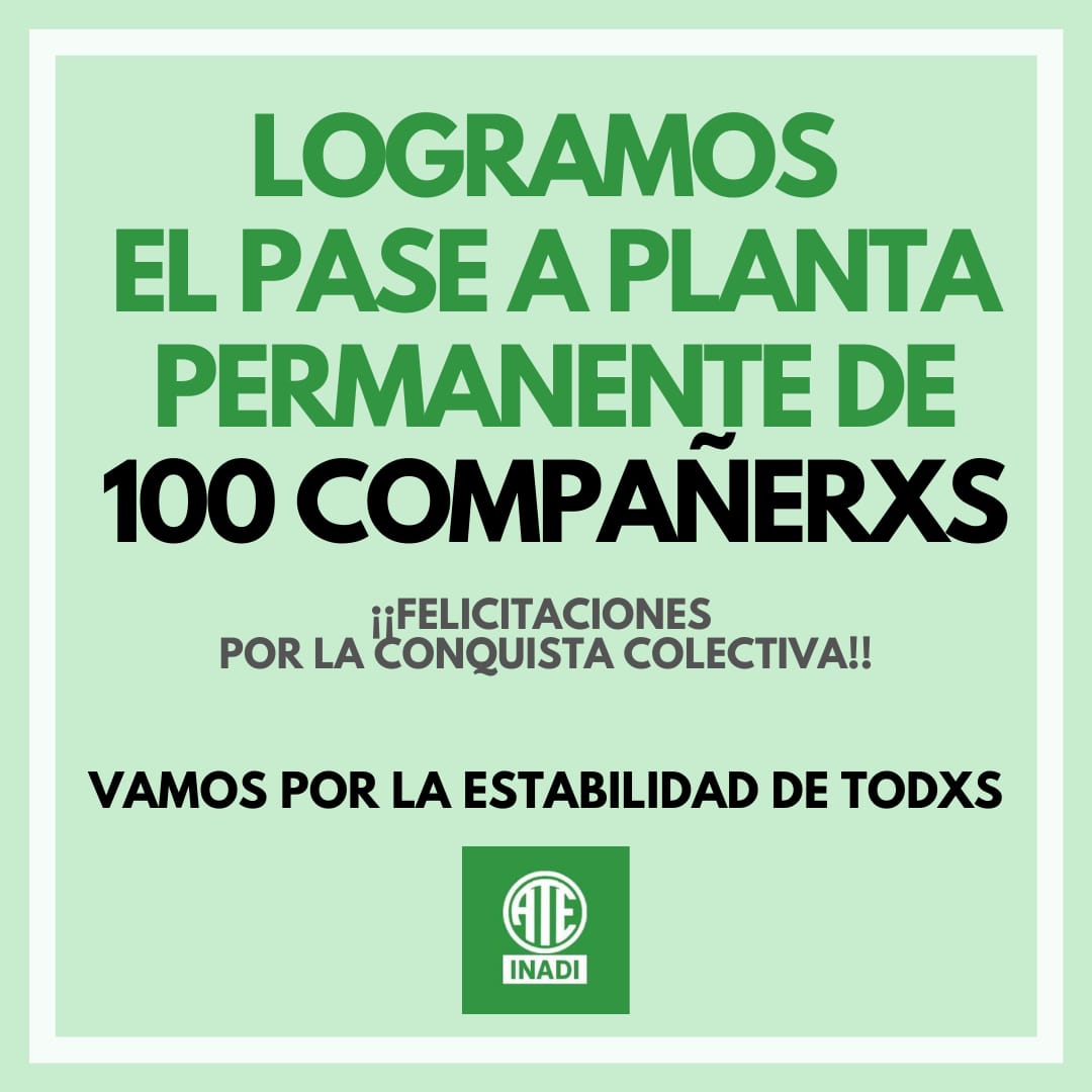 ATE INADI tweet media