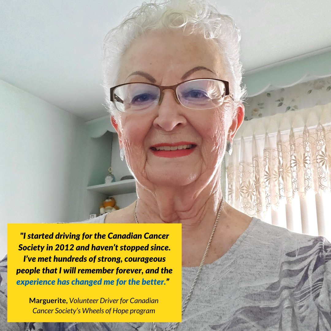 cancersociety's tweet photo. Volunteer for Wheels of Hope and help drive change 💛. Join hundreds of drivers across Ontario who are helping to make life a little easier for people going through cancer treatment. https://t.co/Wa9G2wuyH2