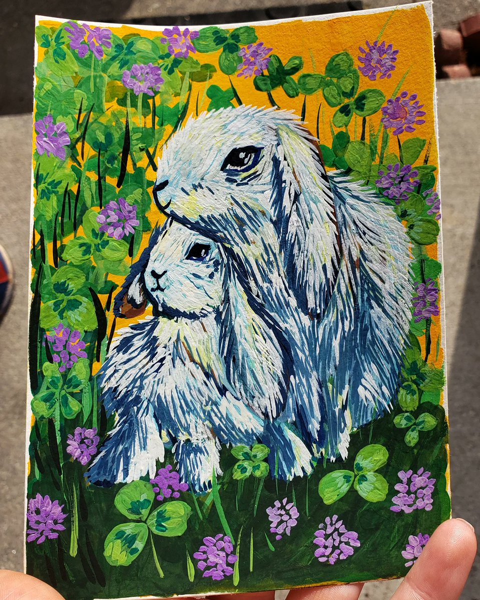 Can this painting find a home today?
etsy.com/shop/anendless… 
#art #vegan