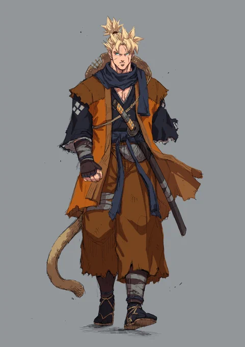 Future Gohan Sketch 