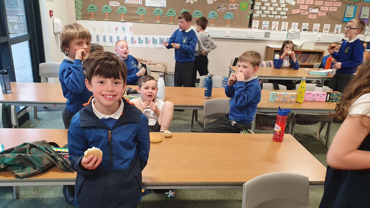 MissComrieSTN's tweet photo. P3C seemed to be fans of the bread we made using an ancient egyptian recipe. https://t.co/nc2LXMlRdv