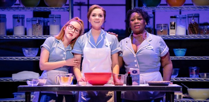 Opening up! Here <a href="/WaitressUK/">Waitress The Musical</a> we're ready to serve the lovely audiences <a href="/BirminghamHippo/">.</a> lots of love, laughter and pie, till 21st May!