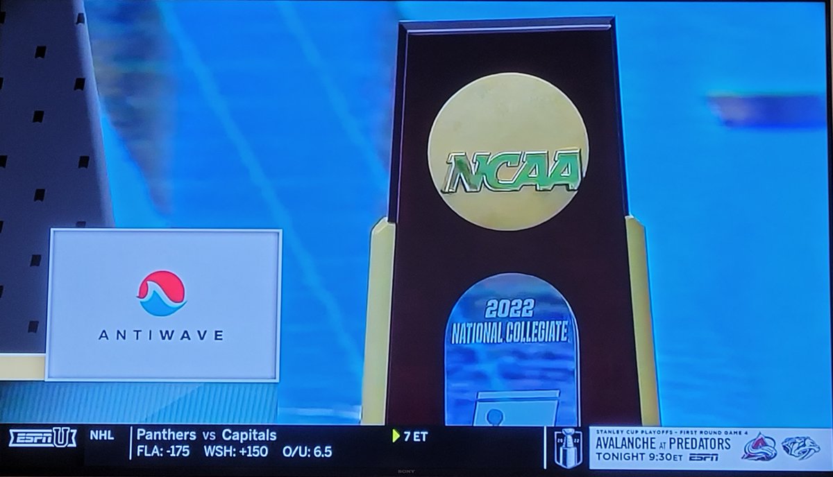 Don't miss one last replay of the 2022 <a href="/NCAA_Water_Polo/">NCAA Water Polo</a> Women's Championship broadcast, presented by USA Water Polo. A classic battle between <a href="/Stanfordh2opolo/">Stanford Women’s Water Polo</a> and <a href="/USCWaterPolo/">USC Water Polo</a> re-airs today on <a href="/ESPNU/">ESPNU</a> and the <a href="/espn/">ESPN</a> app at 7pm et/4pm pt. Tune in! 📺💻🤽