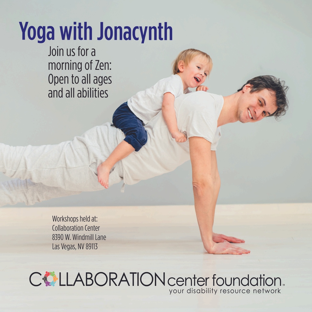 Collaborationlv's tweet photo. Yoga with Jonacynth is around the corner. Join us this Saturday at 9am for all ages, all abilities morning of Zen on the lawn of the Las Vegas Ranch.
Learn more at https://t.co/6AdIJYdnox
#yoga #yogawithjo #yogaisforeveryone #collablv #freeevents #vegasevents https://t.co/vetsWG5gHM