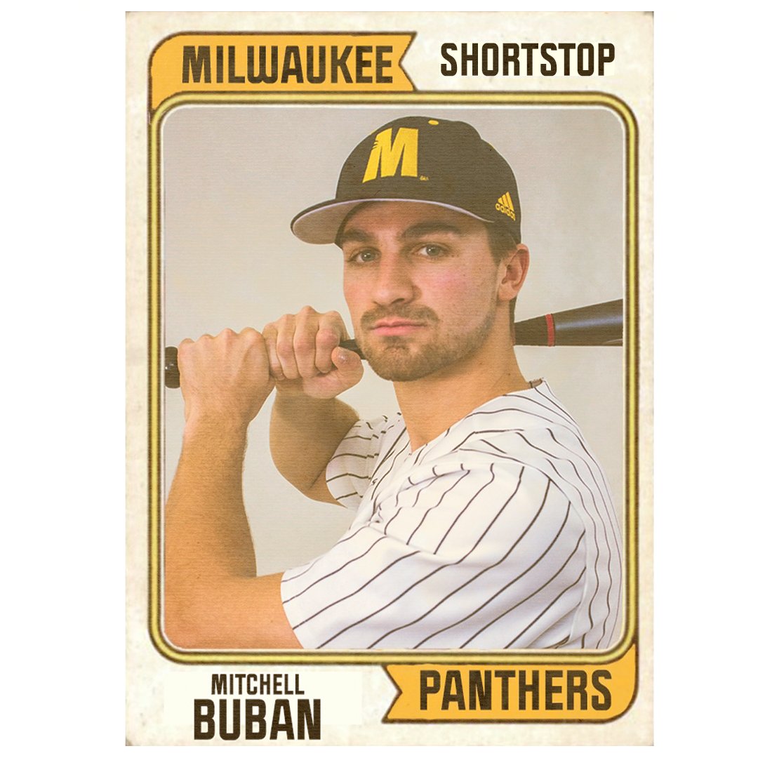 Milwaukee Baseball (@mke_baseball) on Twitter photo 𝙎𝙀𝙉𝙄𝙊𝙍 𝙎𝙋𝙊𝙏𝙇𝙄𝙂𝙃𝙏
Give it up for the man in the middle, <a href="/MitchellBuban/">Mitch Buban</a> 👊Starter since day one, he's appeared in 214 career games which ranks third all-time in program history!
#UnitedWeRoar | #PantherProud 𝙎𝙀𝙉𝙄𝙊𝙍 𝙎𝙋𝙊𝙏𝙇𝙄𝙂𝙃𝙏
Give it up for the man in the middle, <a href="/MitchellBuban/">Mitch Buban</a> 👊Starter since day one, he's appeared in 214 career games which ranks third all-time in program history!
#UnitedWeRoar | #PantherProud