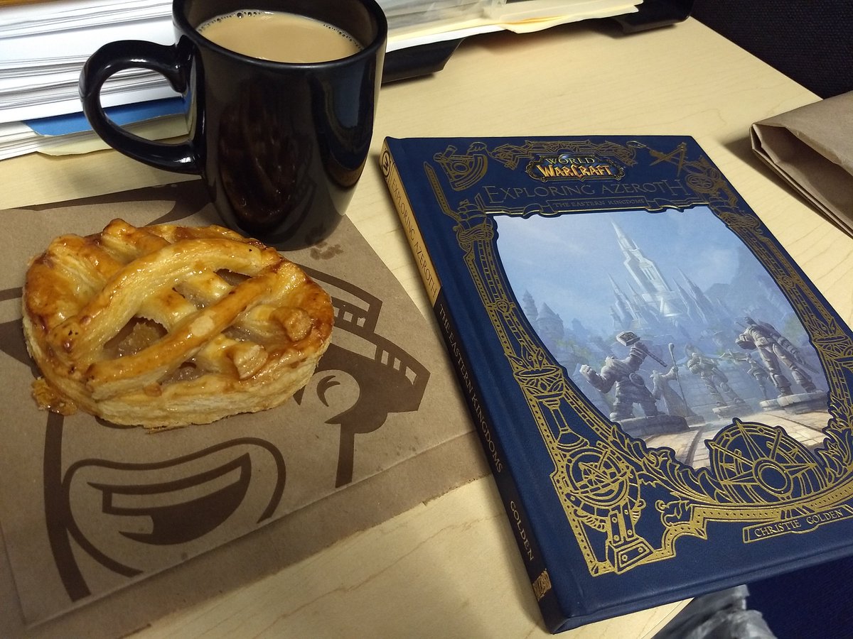 DiscosNorgannon's tweet photo. Empezando la semana repasando este libro. Bonito Lunes !
#ExploringAzeroth #warcraft https://t.co/wydbtcrOql