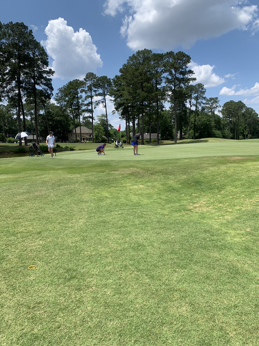 FCHSGolf1's tweet photo. Good first day for Ava shooting a 113 in her first State Championship Tournament 🏌️‍♀️ https://t.co/AYbY0aYRF7