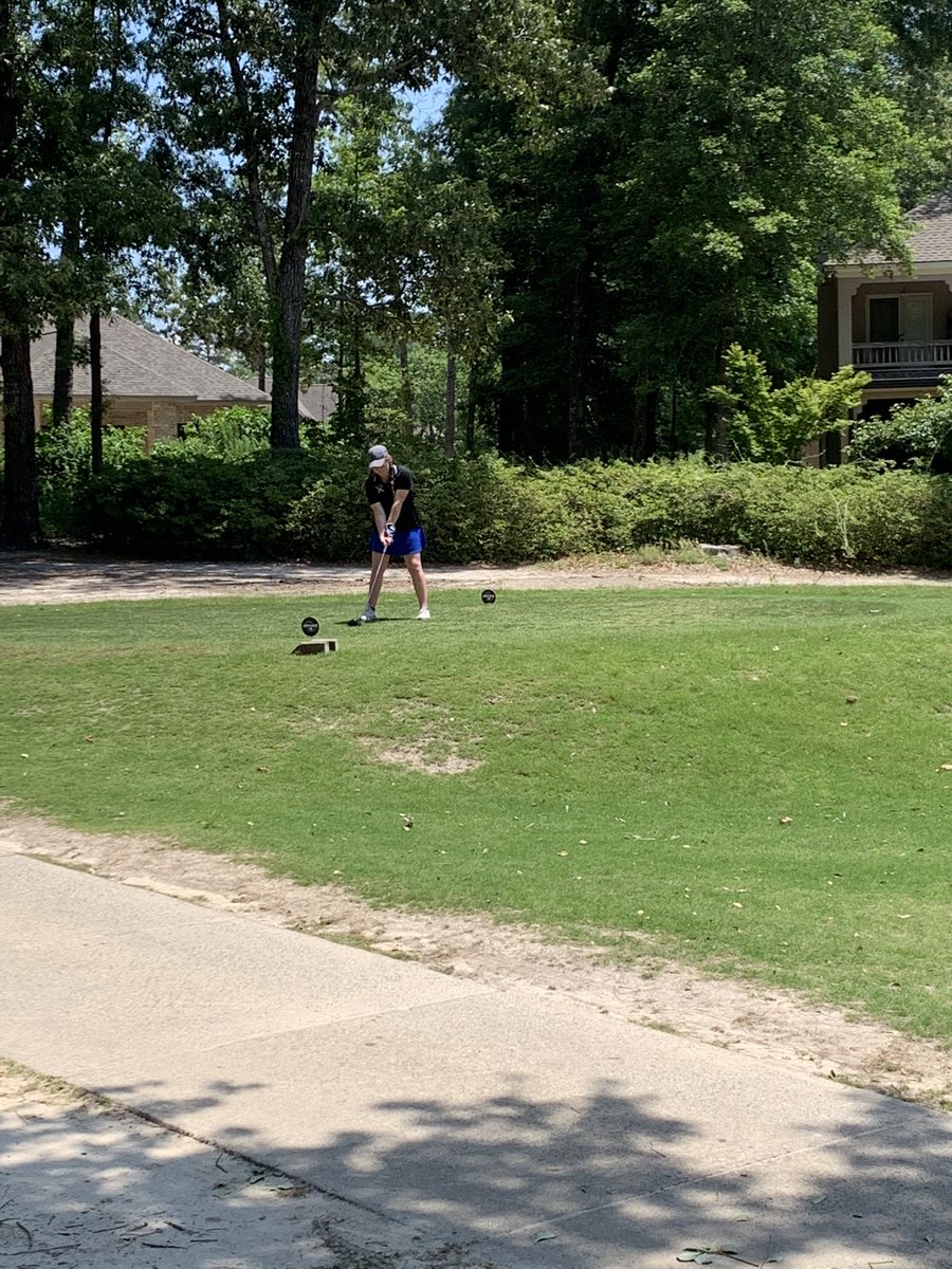 FCHSGolf1's tweet photo. Good first day for Ava shooting a 113 in her first State Championship Tournament 🏌️‍♀️ https://t.co/AYbY0aYRF7