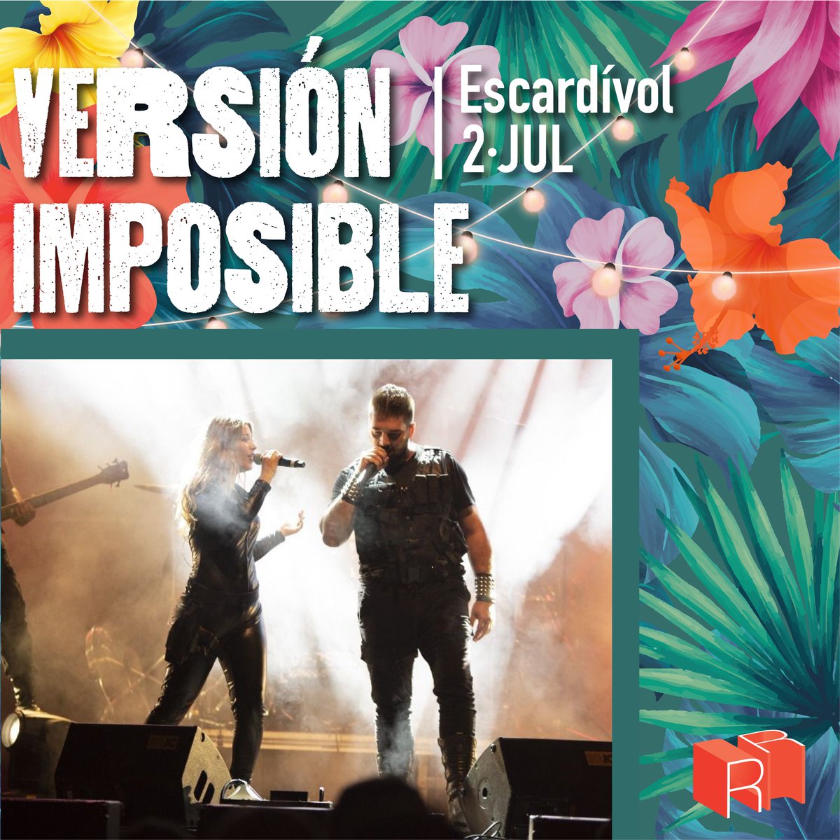AjRubi's tweet photo. 👨🎤 Si hi ha algú imprescindible al @rrandomfestival són ells: els @versionimposib no hi han faltat mai!
😄 Una combinació única de bons covers, interacció amb el públic i molt humor
📌2 de juliol a l’Escardívol
Més info ➡ https://t.co/j188bzAj7k
#rubicity #rrandom https://t.co/a8ojc8ZY4l