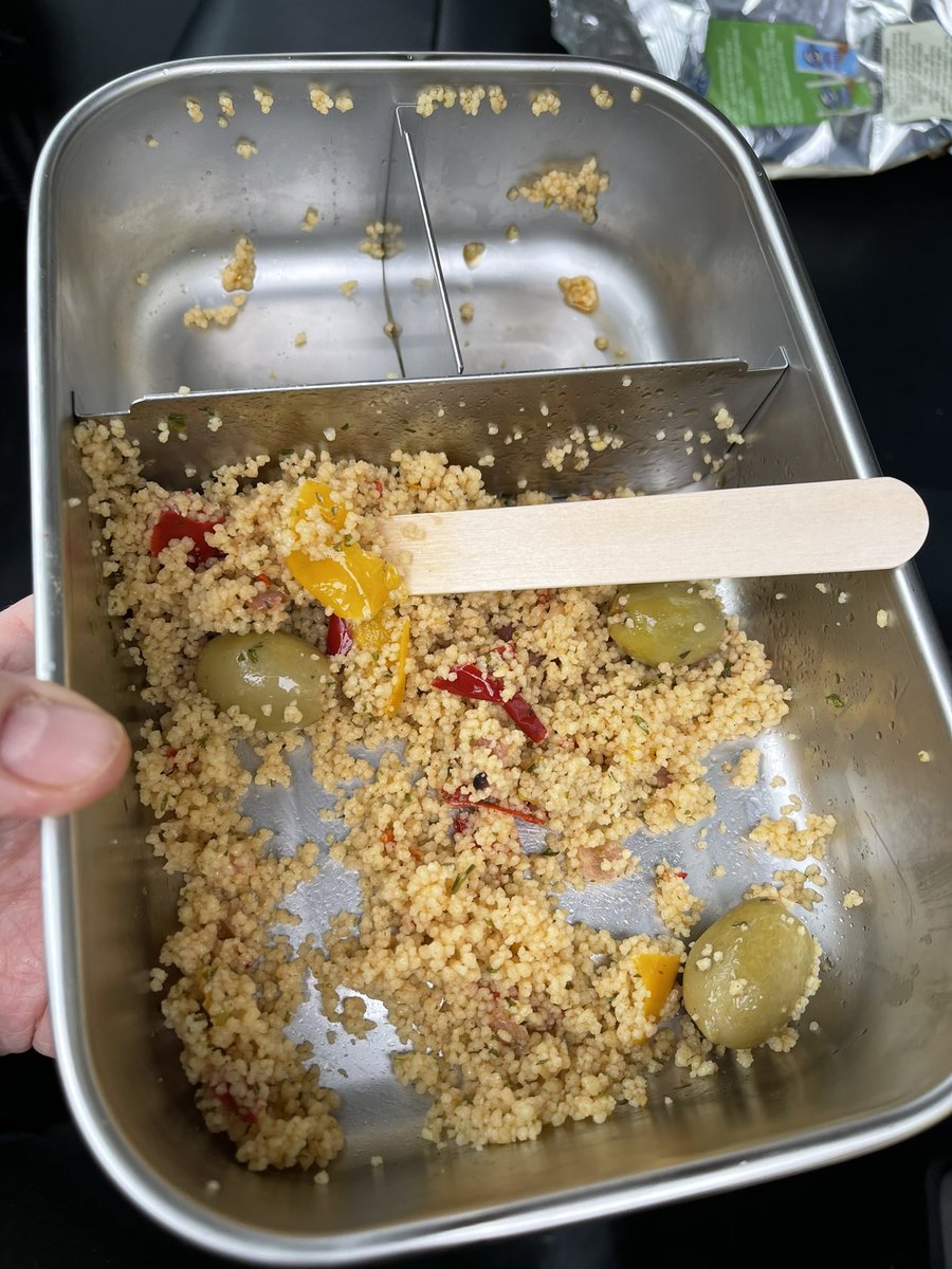 Eating your couscous with a tongue depressor is very NHS