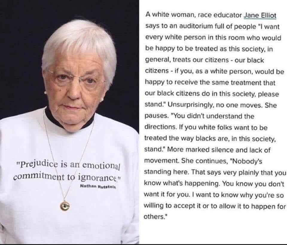 BudicaLives's tweet photo. @PadmaLakshmi @SenterStaged Jane Elliot said it far better than I could: https://t.co/WmYdZTzBL3