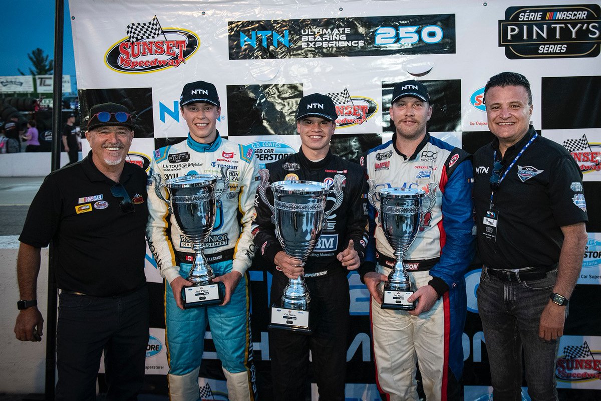 NASCARCanada_'s tweet photo. POINT STANDINGS 👉 Race 1/13
🏅: https://t.co/hTUoBmuz5W
#NASCARPintys | #NTNUltimateBearing250 https://t.co/TpS2fgBhQu