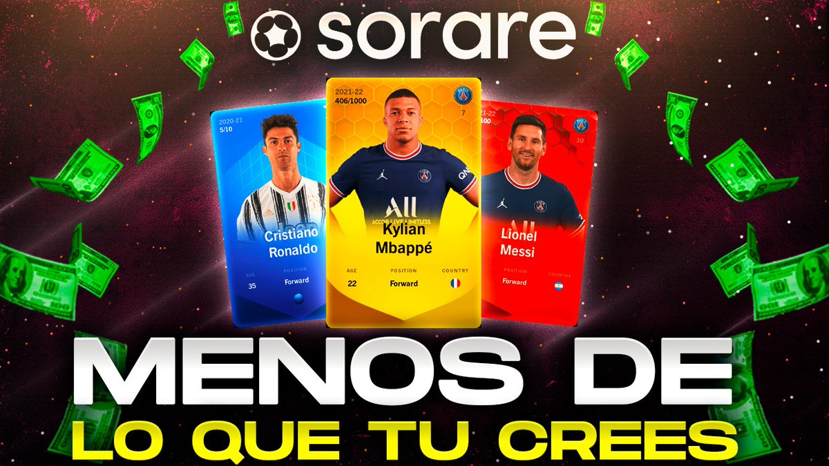 cancirer's tweet photo. 🎬📹 NUEVO VÍDEO‼️

✅ ¿Cuánto dinero necesito para jugar a #Sorare? 

- Diferentes rangos de inversión para empezar a jugar a todos los niveles y qué haríamos @NachoHeras y yo en cada caso!

👉 https://t.co/8ipFiSbmee https://t.co/T4QTsOYySf
