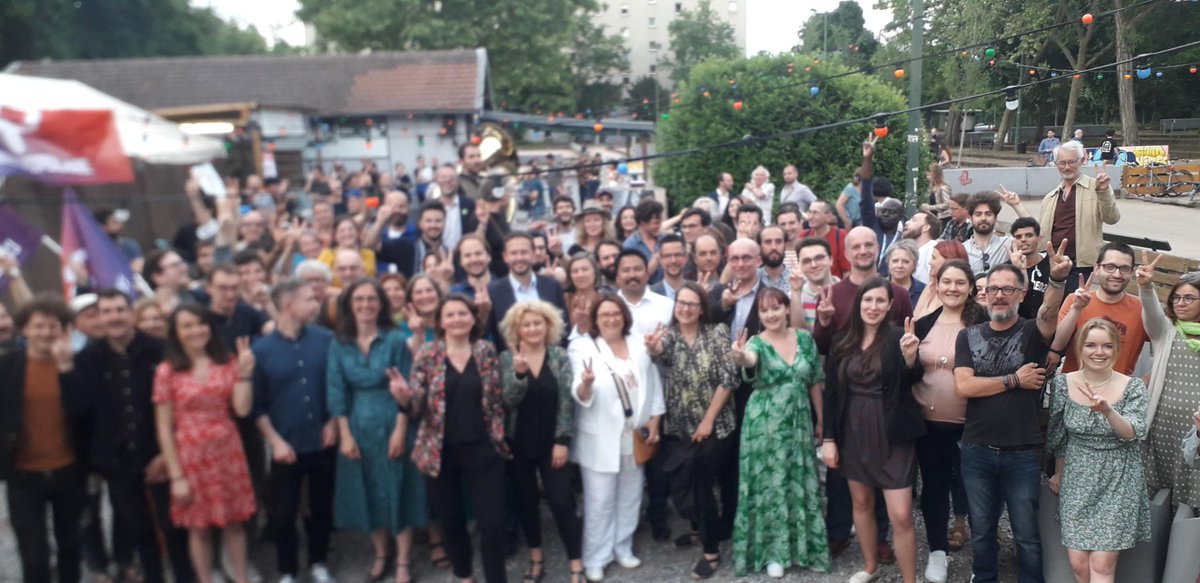 Un lancement de campagne pour transformer l'espoir en victoire ! 
La gauche &amp; les écologistes, ensemble pour le climat, la justice sociale &amp; la démocratie. 
Merci à toutes et à tous. 
En campagne ! #NUPES 🌻✌️