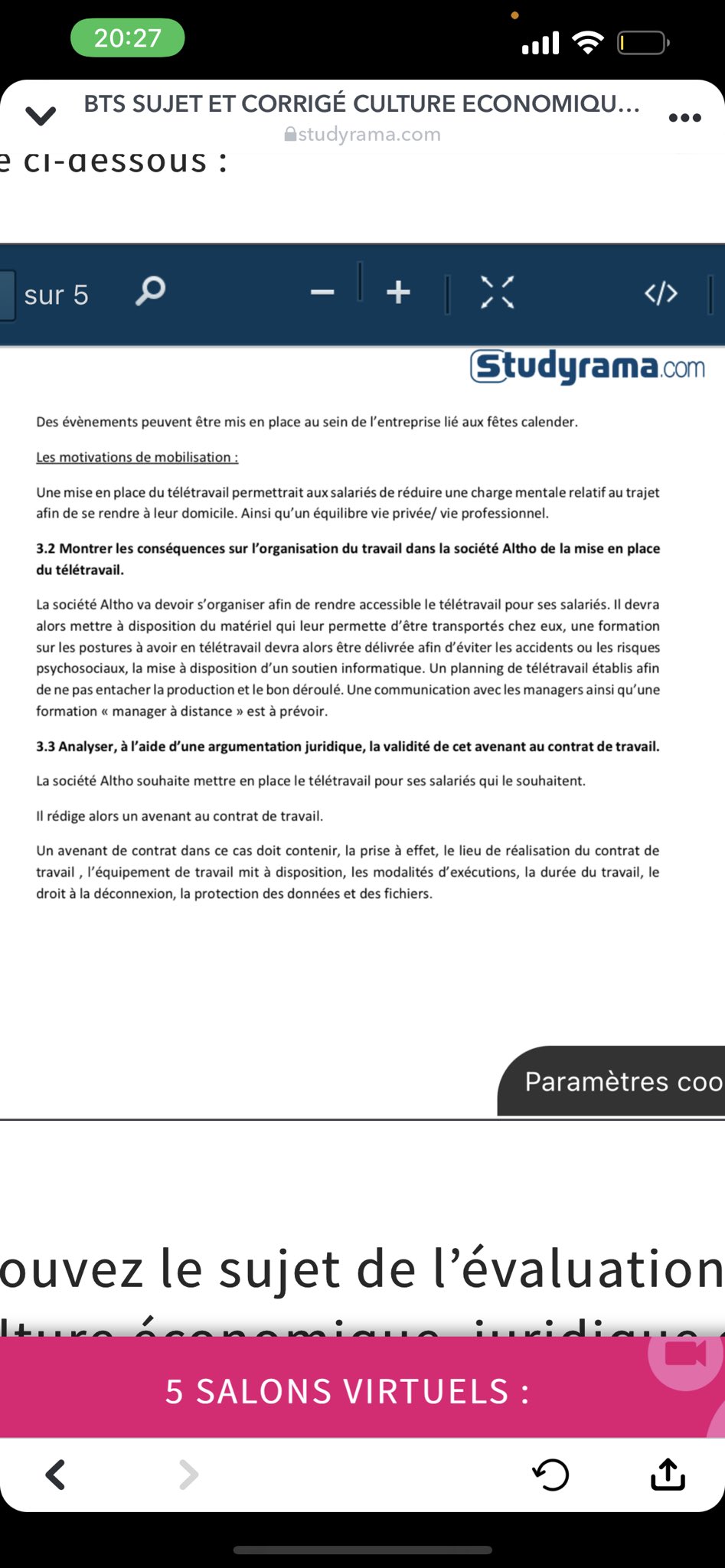 Cas Altho Corrigé cbtmanon🍓 (@cbtmanon) / Twitter