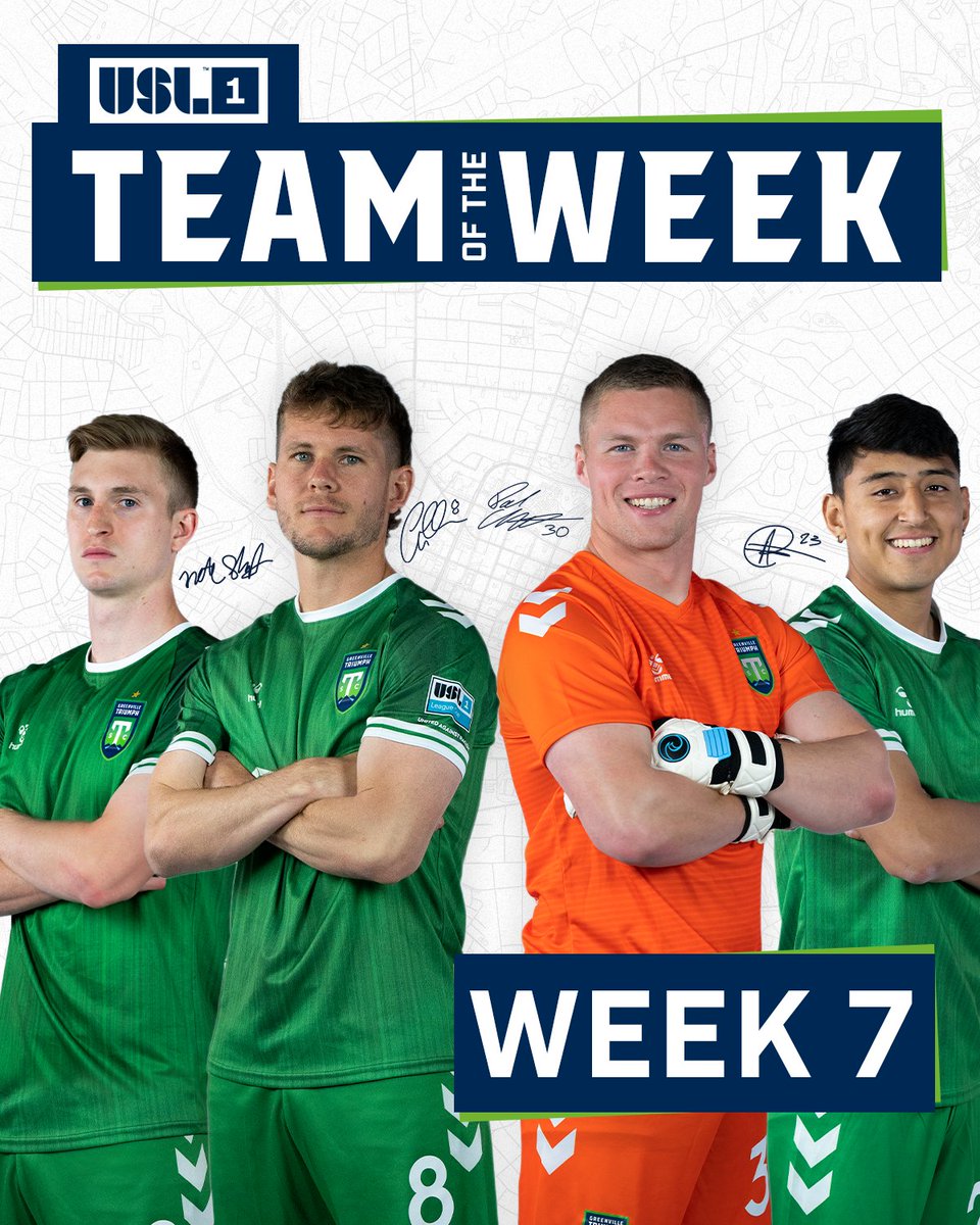 GVLTriumph's tweet image. It's a great week for the Triumph!

Congratulations to @N_Shultz, @_AaronWalker, Paul Christensen &amp;amp; @AllenGavilanes for making TOTW! 

📄: bit.ly/3szgZ0j