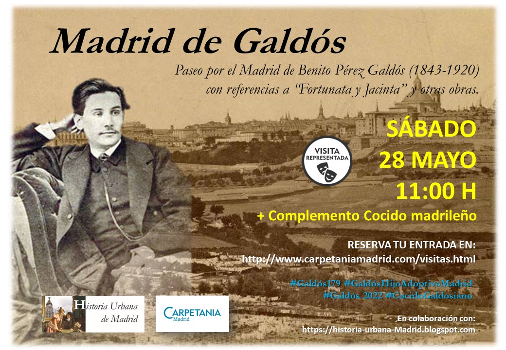 Madrid y Galdós (@galdos_madrid) on Twitter photo Celebramos el 179 aniversario del nacimiento de Benito Pérez Galdós con la ruta representada de <a href="/CarpetaniaM/">Carpetania Madrid</a>, con la colaboración de Historia Urbana de Madrid <a href="/edjaval/">Historia Urbana de Madrid</a> .
#Galdós179 #Galdós #GaldósHijoAdoptivoMadrid Celebramos el 179 aniversario del nacimiento de Benito Pérez Galdós con la ruta representada de <a href="/CarpetaniaM/">Carpetania Madrid</a>, con la colaboración de Historia Urbana de Madrid <a href="/edjaval/">Historia Urbana de Madrid</a> .
#Galdós179 #Galdós #GaldósHijoAdoptivoMadrid