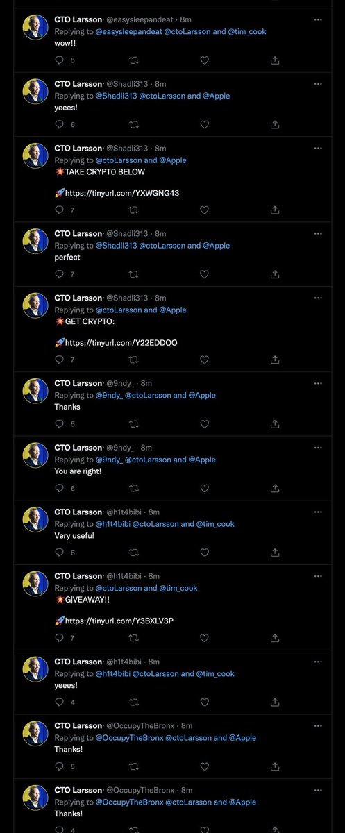 CTO Larsson tweet media