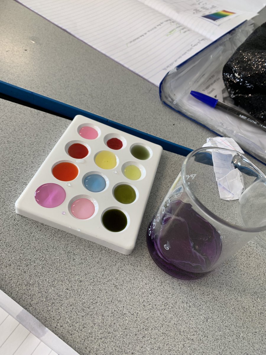 My brilliant Year 7 students making pH rainbows with indicators! 🌈🥰<a href="/ChiswickSchool/">Chiswick School</a>