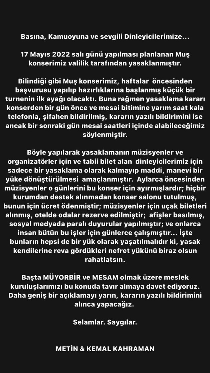 Metin & Kemal Kahraman (@mkkahramann) on Twitter photo 