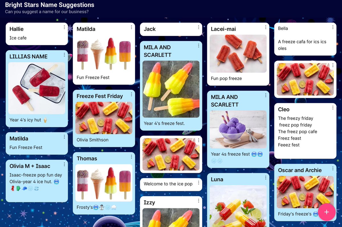 abarnardDSM's tweet photo. Year 4 have thoroughly enjoyed their first week of Bright Stars @CentreforLP. They met with their business mentor and decided on their business idea and name using @padlet The children are super excited to ‘Make a Difference and Make a Profit’ 💡@DaltonStMarys https://t.co/BbEJ9oTmiA