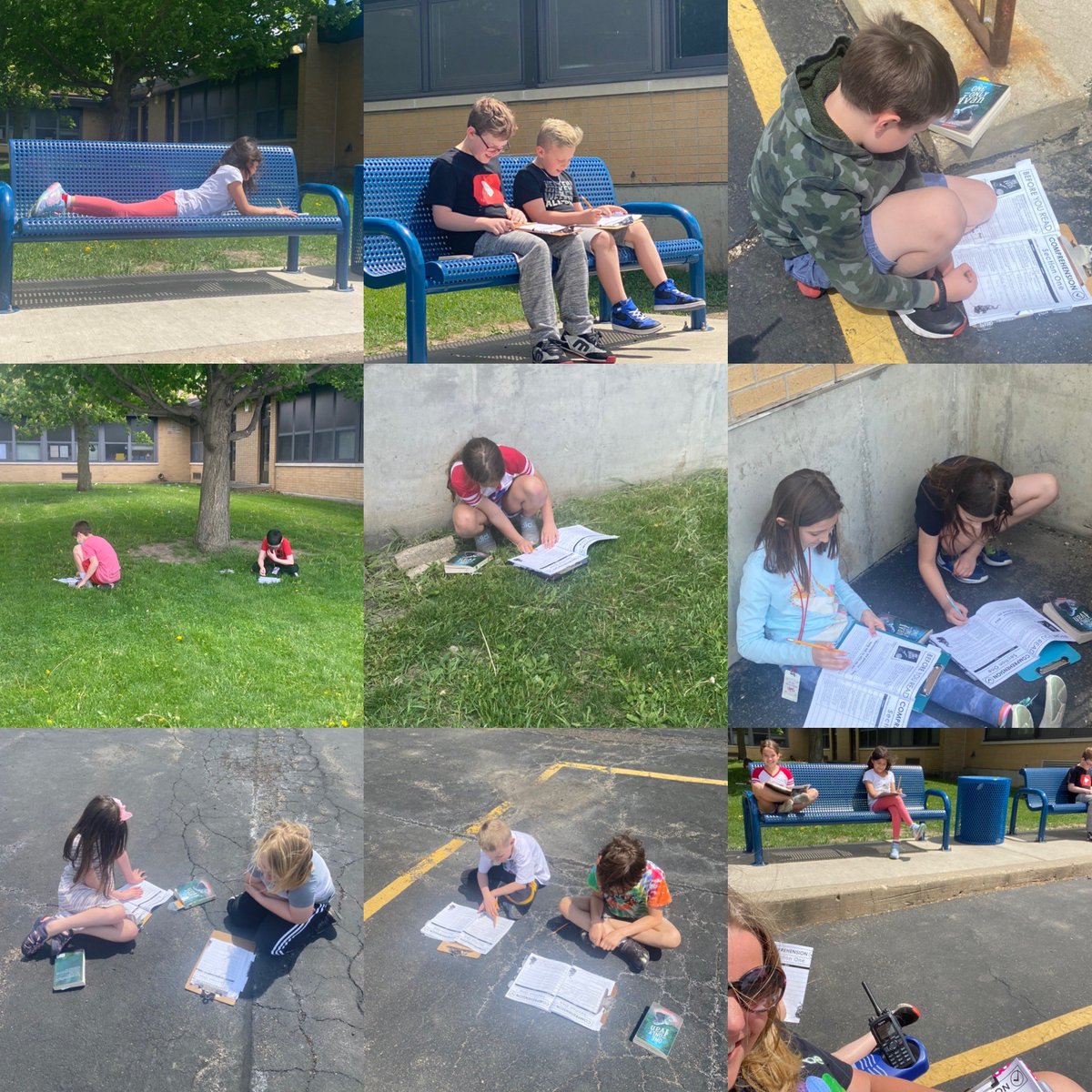 MrsNelson_d118's tweet photo. Countdown to Summer! Day 1: Outdoor Learning @WaucondaGS118 #d118life #wgs118life #thirdgradegeckos https://t.co/gEh4op4NlC