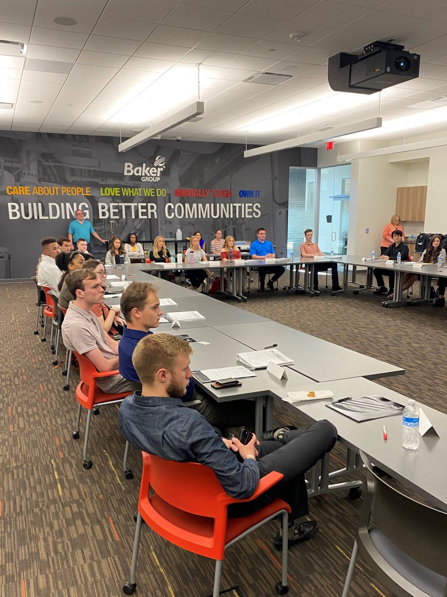 bakergroup63's tweet photo. Summer has arrived at Baker Group! Our 2022 summer interns started today, getting an introduction to our culture and core values while learning all about a fun-filled summer they won’t forget. Welcome to Baker Group! #ExpecttheBest #SummerInternship https://t.co/b9CvQflG0i
