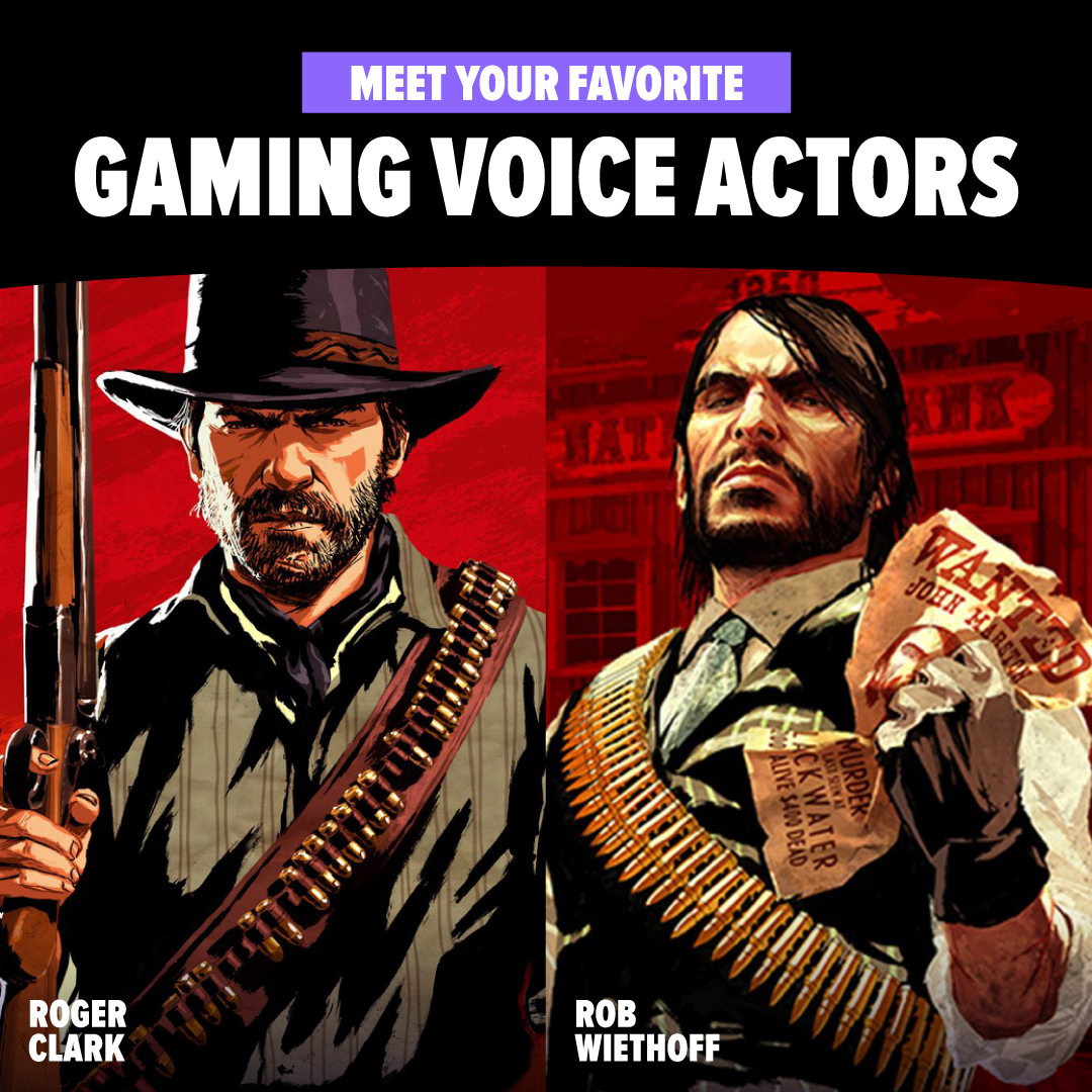 FAN EXPO Denver on X: Be loyal to what matters. What matters is our newest  guests: Rob Wiethoff (John Marston) and Roger Clark (Arthur Morgan). Meet  them and other gaming greats like