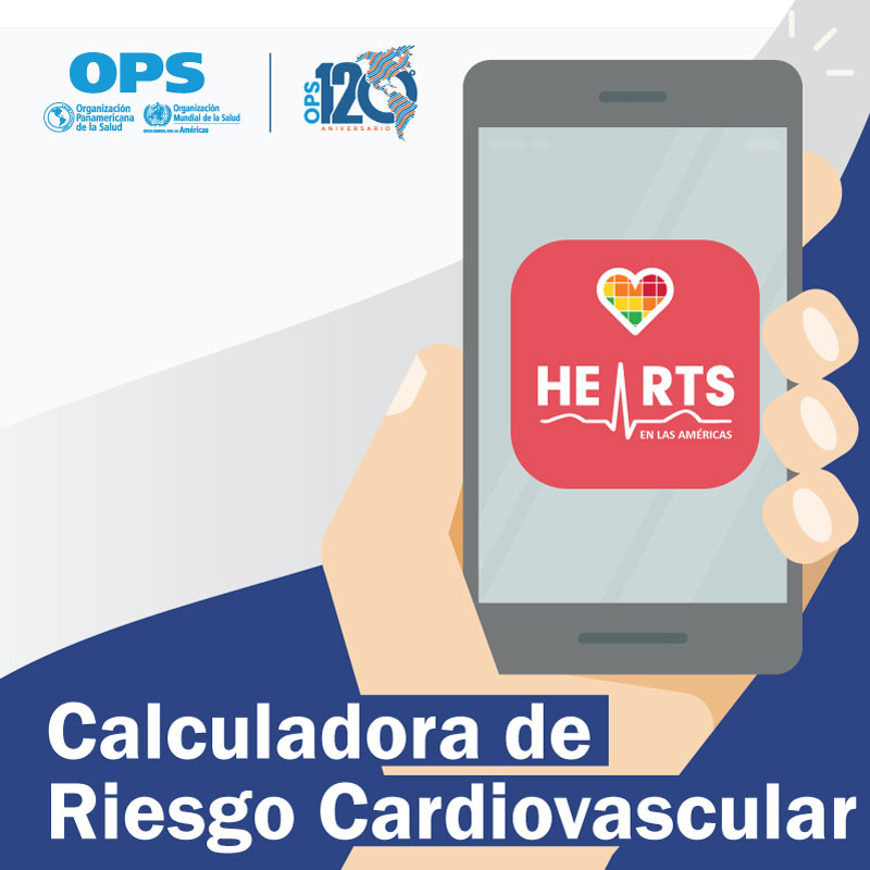 Moda vacío Volver a llamar OPS/OMS on Twitter: "¿Estás usando la Calculadora de Riesgo Cardiovascular  de la OPS 💓? Es una app gratuita que ayuda a los proveedores de salud a  calcular 📱 la posible incidencia a