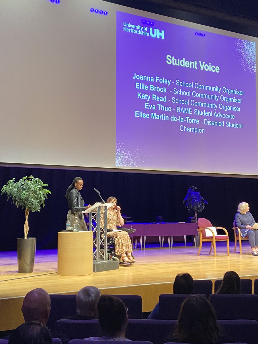 UH_Education's tweet photo. And of course our superb BAME Advocate and student disability champion - what an inspiration they are #soeda https://t.co/EibWyny87I