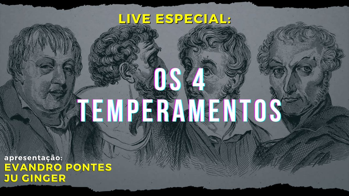 Jeffers12929682's tweet photo. ⚡️LIVE ESPECIAL⚡️
Ju Ginger & Evandro Pontes encontraram as origens dos 4 Temperamentos. Você sabe quais são? Não?! Então, não perca a LIVE ESPECIAL.
🔴 Os 4 Temperamentos: As Origens
Hoje às 20h
#shockwaveradio
https://t.co/3M44UuGRGn https://t.co/d5hyLcsJUg
