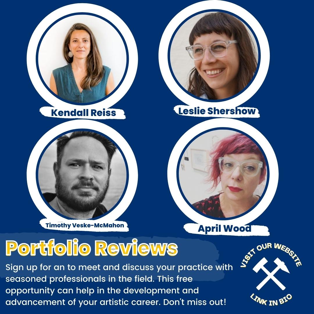SNAGmetalsmith's tweet photo. Have you signed up for a Portfolio Review yet? Don't miss out on this great opportunity to chat one-on-one with a professional in the field about your studio practice! https://t.co/7cbVYw9iSs