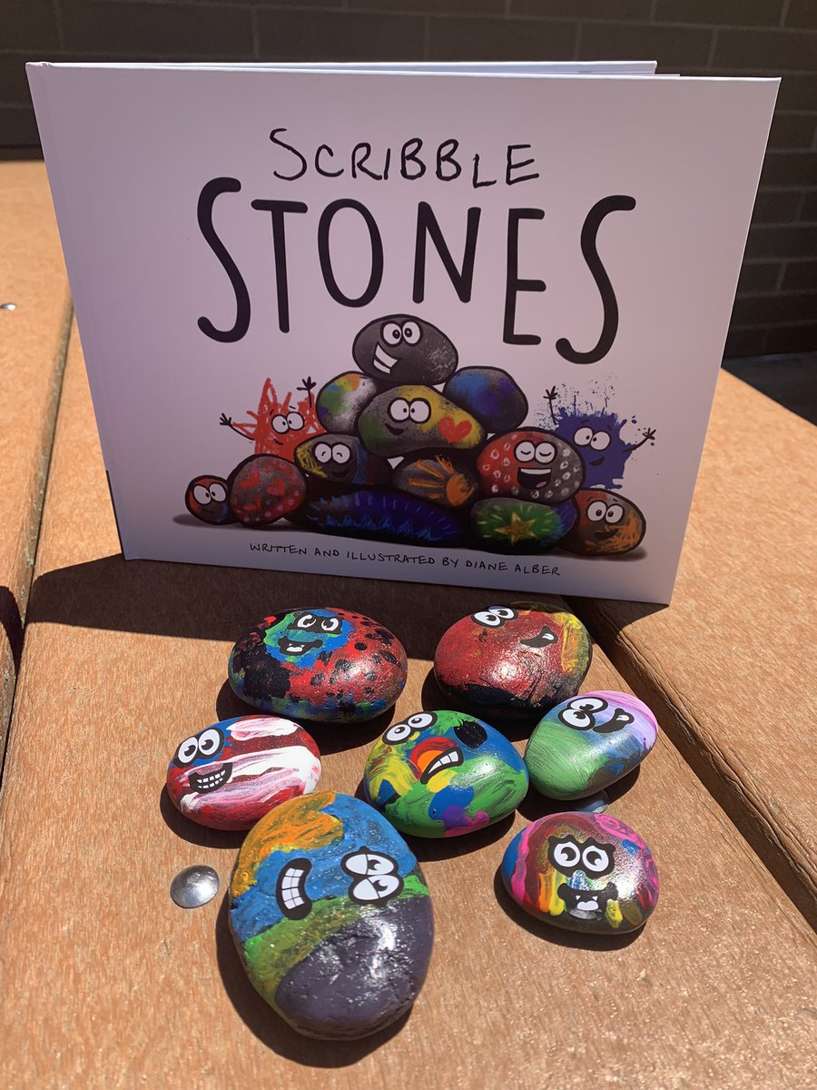 ABCMrsZ123's tweet photo. #ABCcountdown Letter R- Rock Painting! We read #scribblestones by Diane Albee and made stones! #MrsZ123 is adding rocks to our community! #spreadkindness #countdowntosummer #teachertwitter #sofun #schoolmemories #firstgrade https://t.co/5QRGlBxSH1