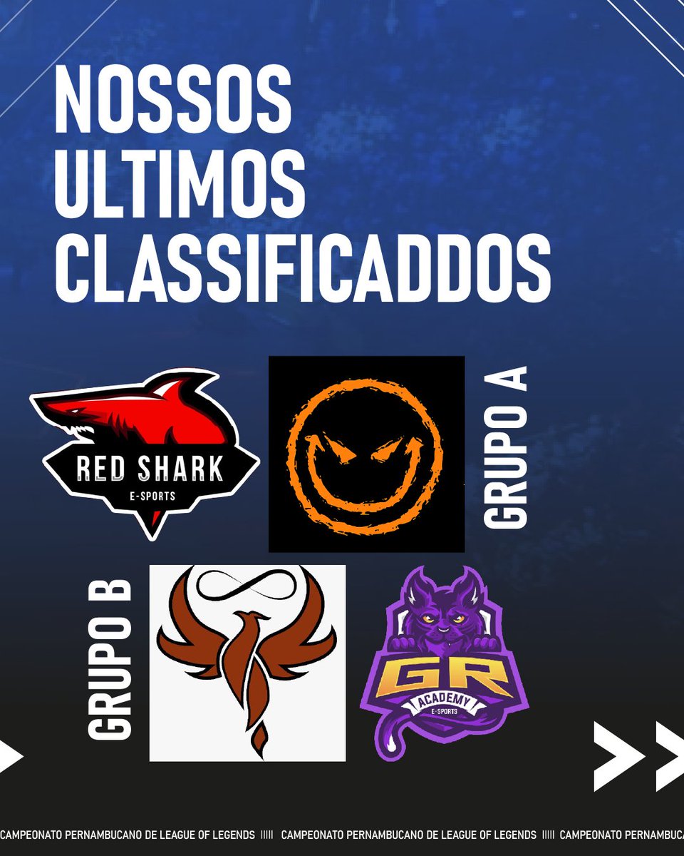 cplolbr's tweet photo. E no dia de ontem, ocorreu a loser bracket, decidindo mais 4 times para a Fase de Grupos: Red Shark, Autoestima, Reborn e GR Academy.
Para qual time vai sua torcida?
#cplol #cblol #lol #leagueoflegends #lck #lcs #lec #lpl #lolesports #lolesportsbr #esports #esportsbr https://t.co/pXdYZ4QZx6