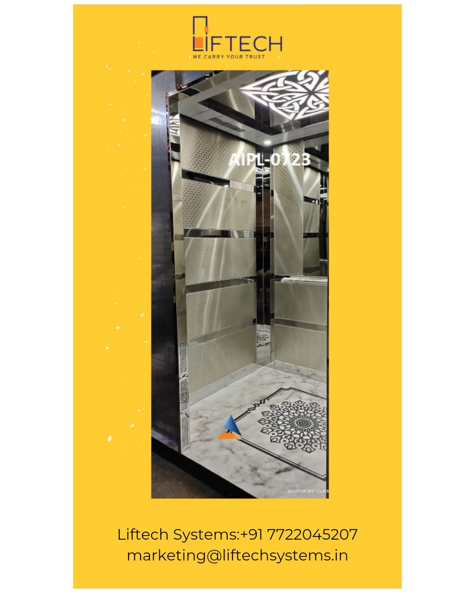 LiftechS's tweet photo. •Lift Cabin

#liftech #liftechsystems #elevator #elevatorparts #lifts #liftparts #businesspassion #hustle #learn #education #startup #Inspiration #Motivated #SuccessQuotes #MotivationalQuotes #Millionaire #work #office #Entrepreneurship #business #Jobs https://t.co/8J0FXIpOan