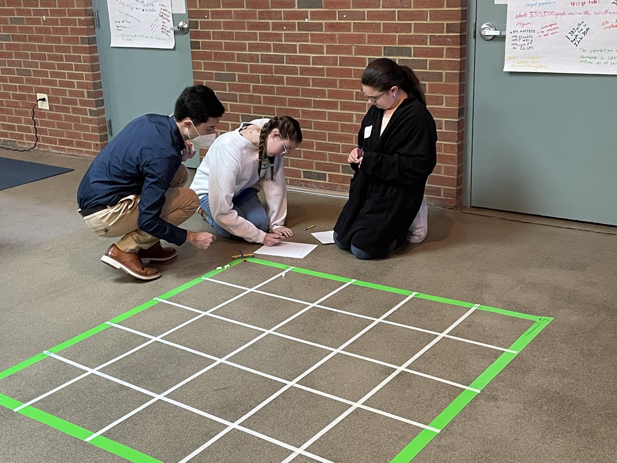epic_engr's tweet photo. EPIC's last workshop at the Riverside School this academic year. We had so much learning about coordinate grids and graphing a catapult's projectile! #STEMeducation #Dyslexia https://t.co/tFThm1KwIu