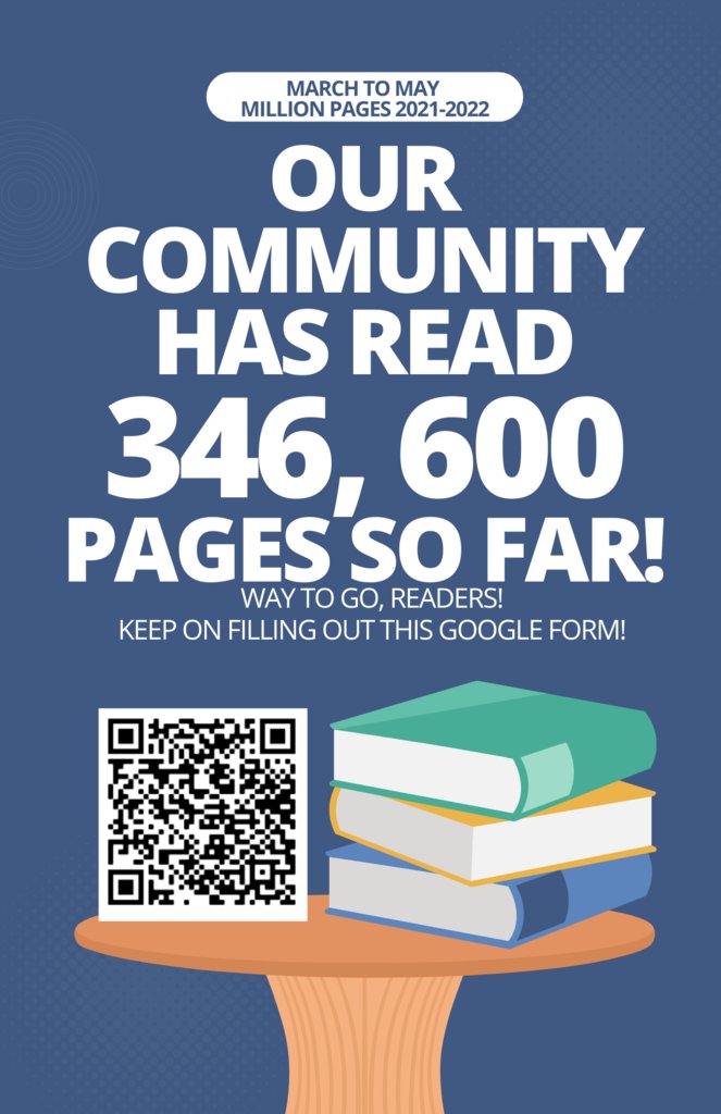 May 20th is the last day to enter your pages! Audiobooks count! For picture books, you can enter ~35 pages per book. Adults can participate too! If you don't have time to enter each title in the Google form, it's fine to add up all your pages and submit a lump sum! #d161learns