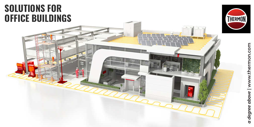 Learn how Thermon provides heating solutions for office buildings that includes heat trace, boilers, radiant heating, convection heating and temporary power. Thermon offers a comprehensive solution for commercial construction.lnkd.in/dQhrU_Up
#thermon #processheating