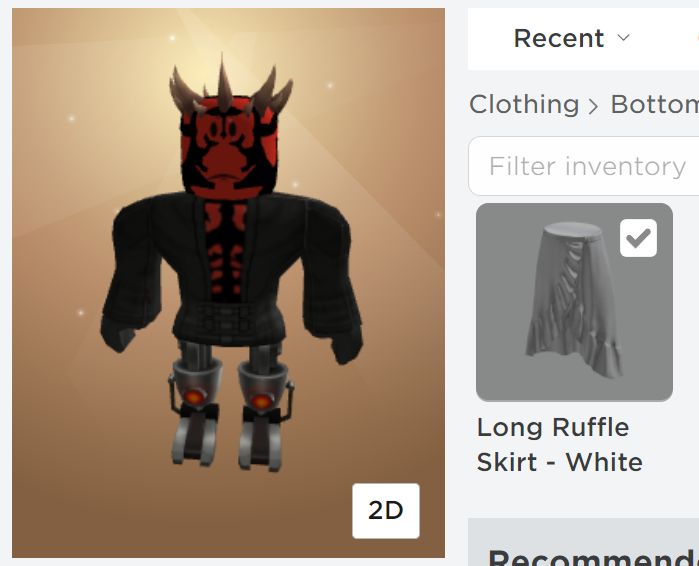Lord CowCow on X: @Roblox I am wearing Mandrake Root which is a