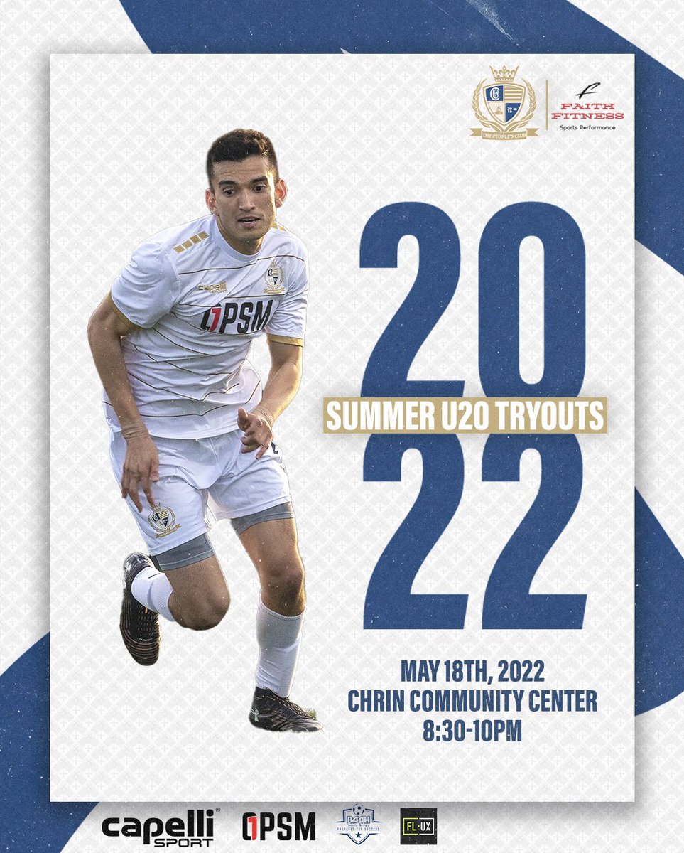 AllentownUnited's tweet photo. Come out to this totally FREE tryout as Faith Fitness and Allentown United team up to launch a U20 College Showcase Summer team for high school players!

Register for free here: https://t.co/7lKPBdzARI https://t.co/rh1XQ24Nn1