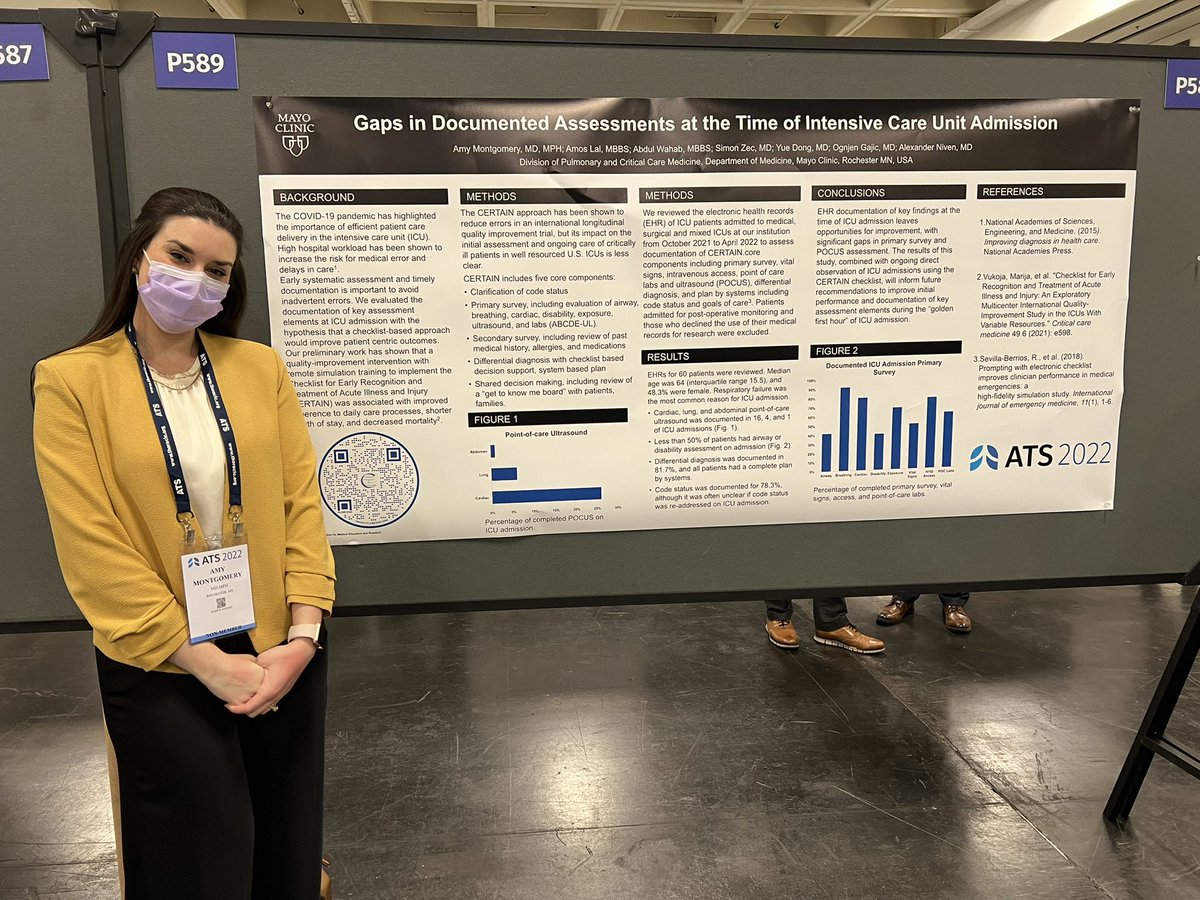 MayoMN_IMRES's tweet photo. More residents presenting at #ATS2022! Congrats to Drs. @MeghanHillMD, Amy Montgomery &amp; Reid Eggleston! Proud of you!

#MayoIMRes @CaThompsonMD https://t.co/LLS6ilZs3d