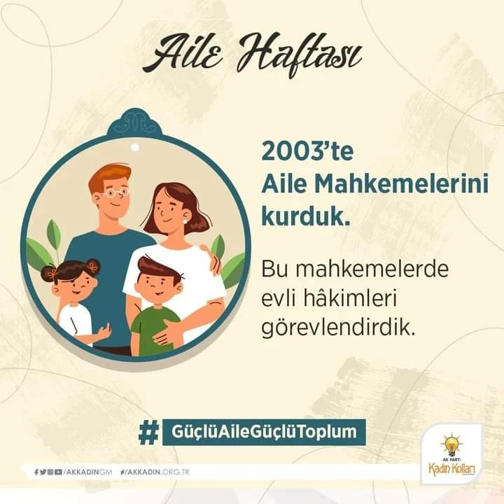 burhaniyeilceak's tweet photo. Genel Başkanımız, Cumhurbaşkanımız Sayın Recep Tayyip Erdoğan: “Biz aileyi toplumun nüvesi, kilit taşı, mayası olarak gören bir medeniyetin mensuplarıyız.” 

#GüçlüAileGüçlüToplum 
#AileHaftası https://t.co/TndGfhM8yC