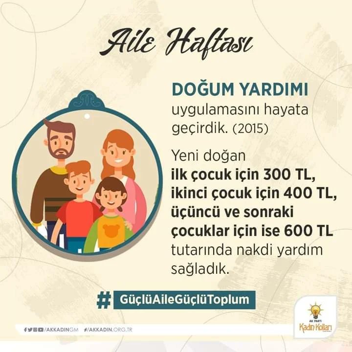 burhaniyeilceak's tweet photo. Genel Başkanımız, Cumhurbaşkanımız Sayın Recep Tayyip Erdoğan: “Biz aileyi toplumun nüvesi, kilit taşı, mayası olarak gören bir medeniyetin mensuplarıyız.” 

#GüçlüAileGüçlüToplum 
#AileHaftası https://t.co/TndGfhM8yC