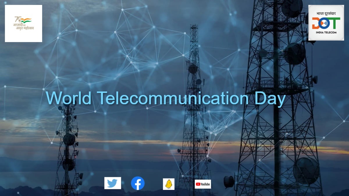 "#Digital technologies for older persons and healthy ageing".    #Telecommunication has become the most important part of everyone’s life. Let’s celebrate the "World Telecommunication Day 2022" in full enthusiasm. <a href="/AmritMahotsav/">Amrit Mahotsav</a> <a href="/_DigitalIndia/">Digital India</a> <a href="/mygovindia/">MyGovIndia</a> <a href="/ITUAsiaPacific/">ITU Office for Asia and the Pacific</a>