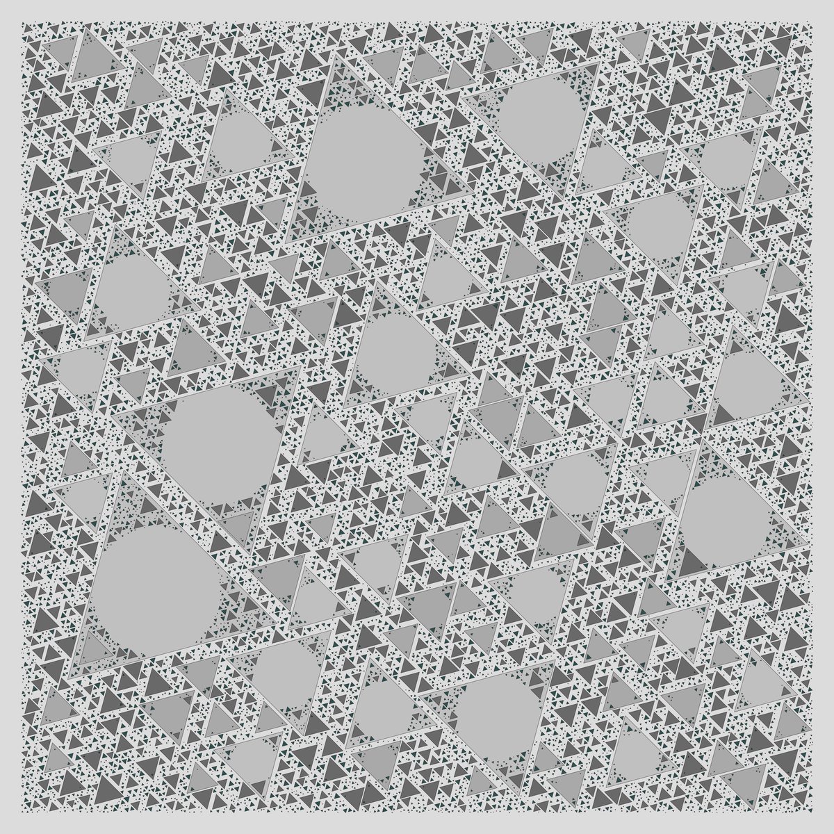 Alpha_Geom's tweet photo. What a day
Grey 3/4 !
Anomalie #15 // 20
4000 * 4000
1 ed
https://t.co/G3TR0br51P
#teia #CleanNFT #generativeart #digitalart #art #geometricart #modernart #visualart
#processing #minimalism #minimalist #creativecodeart #genartclub #NFT #NFTartwork
#2XTZ https://t.co/cbyJs7KWj0
