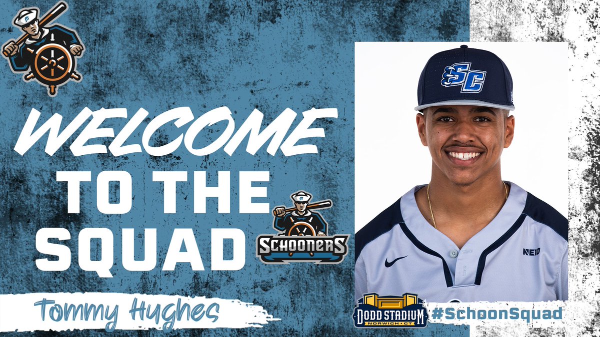mysticschooners's tweet photo. The Schooners have signed @SCSU_BASE pitcher Tommy Hughes to a contract to play this summer.

Welcome to the #SchoonSquad Tommy! https://t.co/mNSYGI2H8U
