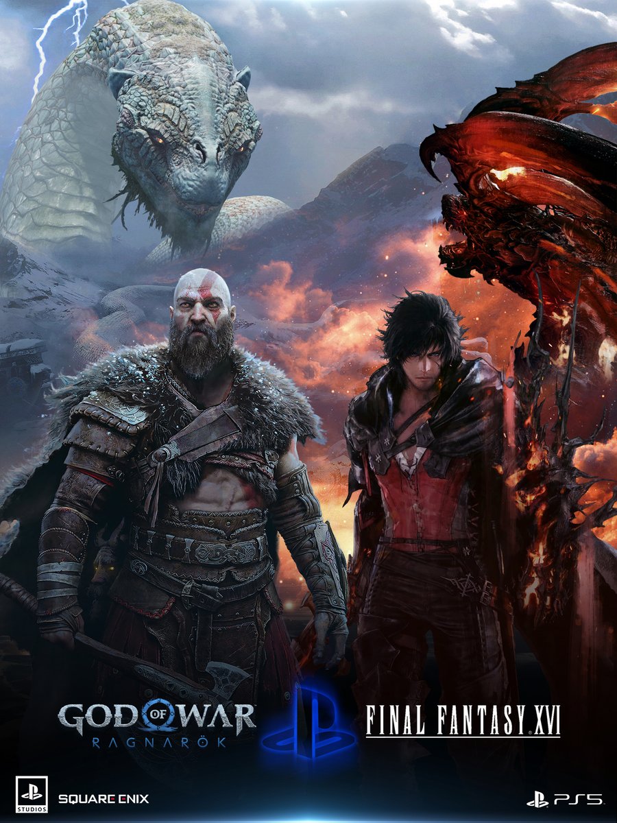 Portada del juego God of War Ragnarök