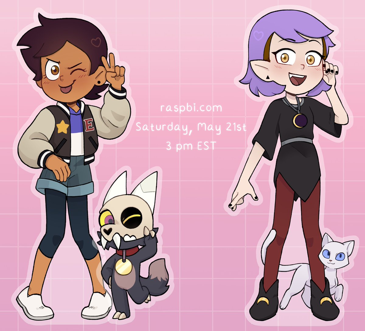 raspbi's tweet photo. my sh0p is opening again this Saturday @ 3pm est!
here are 2 of the TOH standees from the set i'm making<3 both ~ 4 inches tall! check in during the rest of the week to see what else i'll have during my next PO drop
(also i redid luz and king standee so sorry for repost!) #lumity https://t.co/kDUzACOZHt